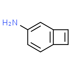 ChemSpider 2D Image | 4-Aminobenzocyclobutene | C8H7N
