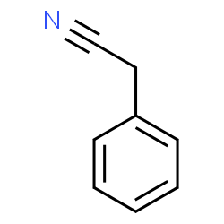 ChemSpider 2D Image | Benzyl cyanide | C8H7N