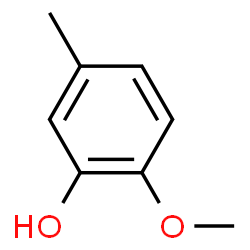 ChemSpider 2D Image | 6-Methoxy-m-cresol | C8H10O2