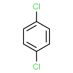 ChemSpider 2D Image | 1,4-Dichlorobenzene | C6H4Cl2