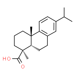 ChemSpider 2D Image | (5beta)-Abieta-8,11,13-trien-19-oic acid | C20H28O2