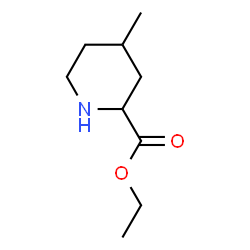 ChemSpider 2D Image | Ethyl 4-methyl-2-piperidinecarboxylate | C9H17NO2