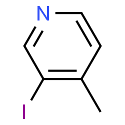 ChemSpider 2D Image | 3-Iod-4-methylpyridin | C6H6IN