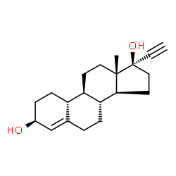 ChemSpider 2D Image | Etynodiol | C20H28O2