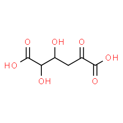 ChemSpider 2D Image | 3-Deoxyhex-2-ulosaric acid | C6H8O7