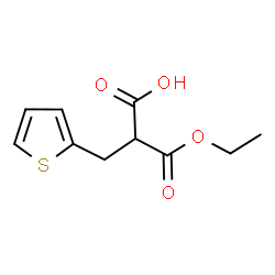 ChemSpider 2D Image | 1-Ethyl 2-(2-thienylmethyl)propanedioate | C10H12O4S