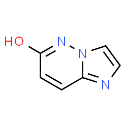 ChemSpider 2D Image | Imidazo[1,2-b]pyridazin-6-ol | C6H5N3O