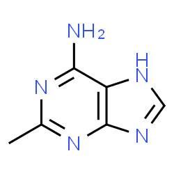 ChemSpider 2D Image | 2-Methyladenine | C6H7N5