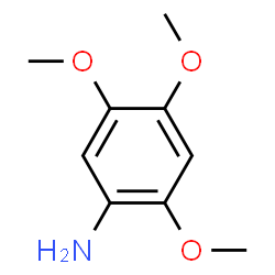 ChemSpider 2D Image | 2,4,5-trimethoxyaniline | C9H13NO3