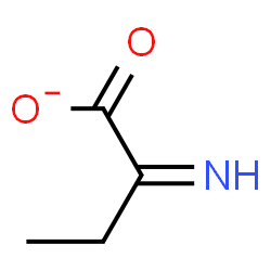 ChemSpider 2D Image | 2-Iminobutanoate | C4H6NO2