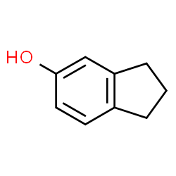 ChemSpider 2D Image | 5-Indanol | C9H10O