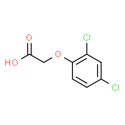 ChemSpider 2D Image | 2,4-Dichlorophenoxyacetic acid | C8H6Cl2O3