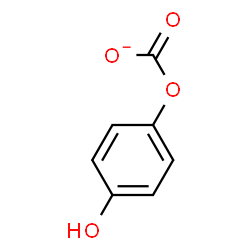 ChemSpider 2D Image | 4-Hydroxyphenyl carbonate | C7H5O4