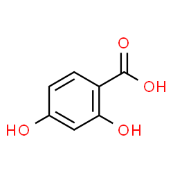 ChemSpider 2D Image | b-resorcylic acid | C7H6O4
