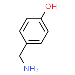 ChemSpider 2D Image | 4-(aminomethyl)phenol | C7H8NO