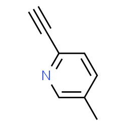 ChemSpider 2D Image | 2-Ethynyl-5-methylpyridine | C8H7N
