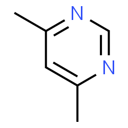 ChemSpider 2D Image | 4,6-Dimethylpyrimidine | C6H8N2