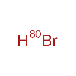 ChemSpider 2D Image | BROMINE BR-80 | H80Br