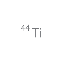 ChemSpider 2D Image | (~44~Ti)Titanium | 44Ti