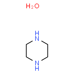 ChemSpider 2D Image | piperazine hydrate | C4H12N2O