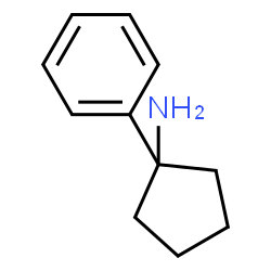 ChemSpider 2D Image | 1-Phenylcyclopentanamine | C11H15N