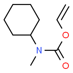 ChemSpider 2D Image | Vinyl cyclohexyl(methyl)carbamate | C10H17NO2