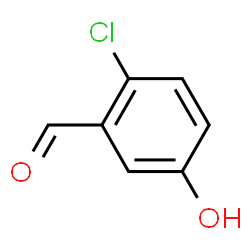 ChemSpider 2D Image | 2-Chloro-5-hydroxybenzaldehyde | C7H5ClO2