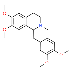 ChemSpider 2D Image | (.+/-.)-Laudanosine | C21H27NO4