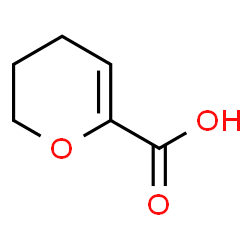 ChemSpider 2D Image | 3,4-Dihydro-2H-pyran-6-carboxylic acid | C6H8O3
