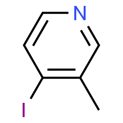 ChemSpider 2D Image | 4-Iodo-3-methylpyridine | C6H6IN