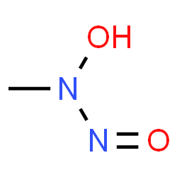 ChemSpider 2D Image | N-methyl-N-nitrosohydroxylamine | CH4N2O2