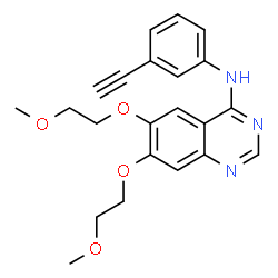 ChemSpider 2D Image | Erlotinib | C22H23N3O4