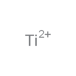 ChemSpider 2D Image | Titanium(2+) | Ti