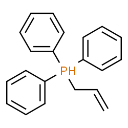ChemSpider 2D Image | Allyl(triphenyl)phosphorane | C21H21P