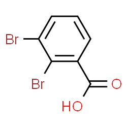 ChemSpider 2D Image | 2,3-Dibromobenzoic acid | C7H4Br2O2
