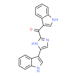ChemSpider 2D Image | topsentin-A | C20H14N4O