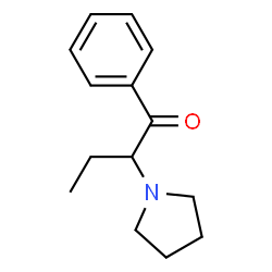 ChemSpider 2D Image | alpha-Pyrrolidinobutiophenone | C14H19NO
