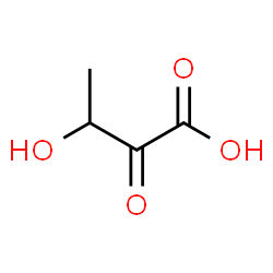 ChemSpider 2D Image | 3-Hydroxy-2-oxobutanoic acid | C4H6O4