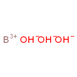 ChemSpider 2D Image | Boron hydroxide | H3BO3