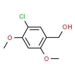 ChemSpider 2D Image | (5-Chloro-2,4-dimethoxyphenyl)methanol | C9H11ClO3