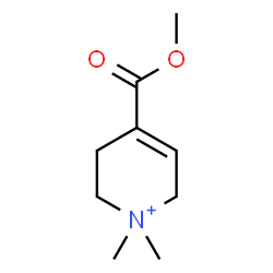 ChemSpider 2D Image | 4-(Methoxycarbonyl)-1,1-dimethyl-1,2,3,6-tetrahydropyridinium | C9H16NO2