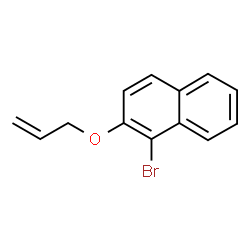 ChemSpider 2D Image | Allyl 1-bromo-2-naphthyl ether | C13H11BrO