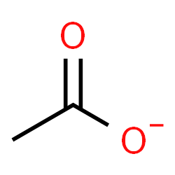 ChemSpider 2D Image | Acetate ion | C2H3O2