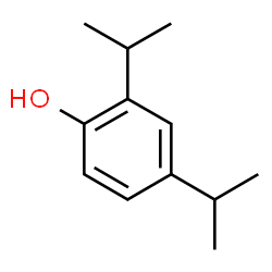 ChemSpider 2D Image | 2,4-Diisopropylphenol | C12H18O