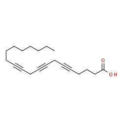 ChemSpider 2D Image | 5,8,11-Icosatriynoic acid | C20H28O2