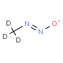 ChemSpider 2D Image | (E)-(~2~H_3_)Methyldiazenolate | CD3N2O