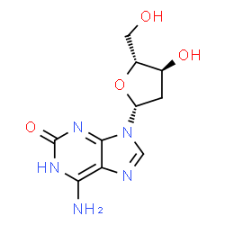 ChemSpider 2D Image | 2'-Deoxy-2-oxo-2-hydroadenosine | C10H13N5O4