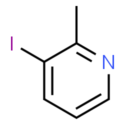 ChemSpider 2D Image | 3-Iodo-2-methylpyridine | C6H6IN