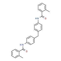 ChemSpider 2D Image | N,N'-(Methylenedi-4,1-phenylene)bis(2-methylbenzamide) | C29H26N2O2