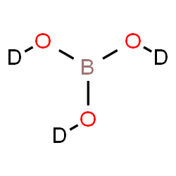 ChemSpider 2D Image | Boric acid-d3 | D3BO3